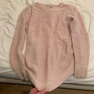 Light pink Loft sweater - size M
